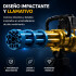 Ametralladora Automática Hidrogel + Trípode Recargable Color Amarillo