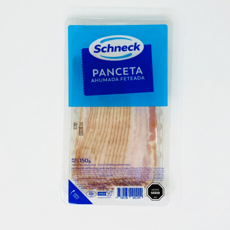 Panceta Ahumada Schneck feteada envasada en atmósfera modificada - 150 g. Panceta Ahumada Schneck feteada envasada en atmósfera modificada - 150 g.