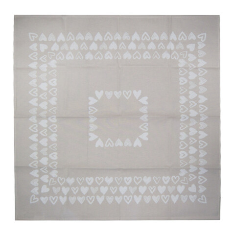 Mantel Atenas Dohler 78 x 78 cm 100% Algodón 16 CORAZON