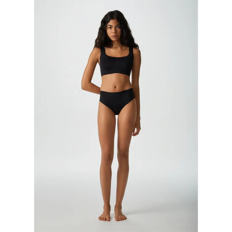 CALCINHA FEM PRETO/CAQUI/BEGE