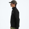 Buzo Polar Textured cierre de 1/4 hombre Tnf Black Heather
