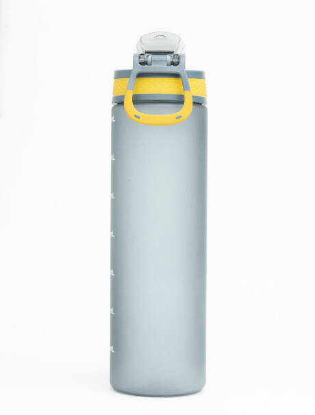 Botella Deportiva Hidratante 700ml Gris