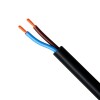 CABLE BAJO GOMA 2X1 METRO Negro