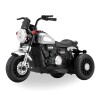 Moto Triciclo a Batería Lumax Infantil con Luces y Sonidos Gris