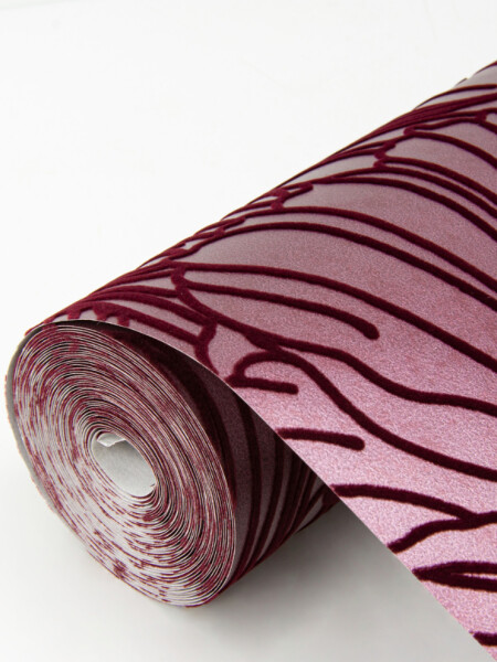 COLECCIÓN REVIVAL - SELWYN FLOCK BURGUNDY FLORAL - N/A