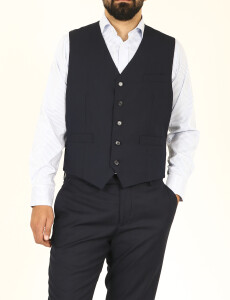 470699 CHALECO VESTIR HARRINGTON LABEL Azul