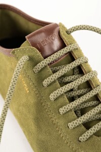 Zapatilla Gamuza Pistacho