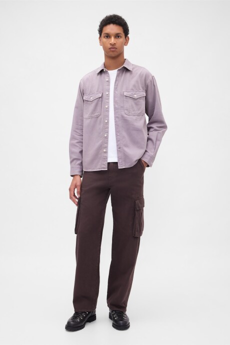 Camisa De Jean Ultrasoft Hombre Minimal Grey 906