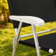 Silla Master Plus Aluminio NEGRO