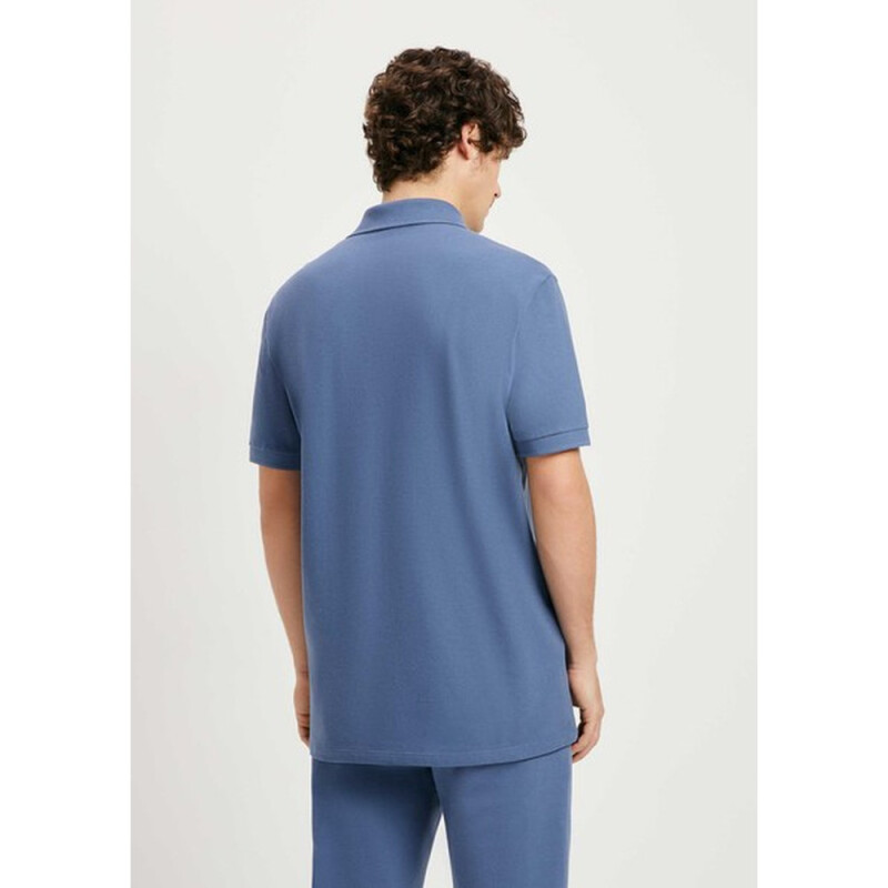 CAMISA POLO MM MASC AZUL MEDIO