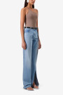 JEAN SUSPENDED DENIM Azul