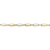 Pulsera Quebradiza Espiga-Oro bajo-Sin Piedra-PU8001 sinpiedra