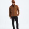 Campera Polar Cedar Trail Grid hombre Burnt Umber