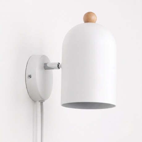 ARTEFACTO DECORATIVO DE PARED GIO Luminaria De Pared Gio Blanco