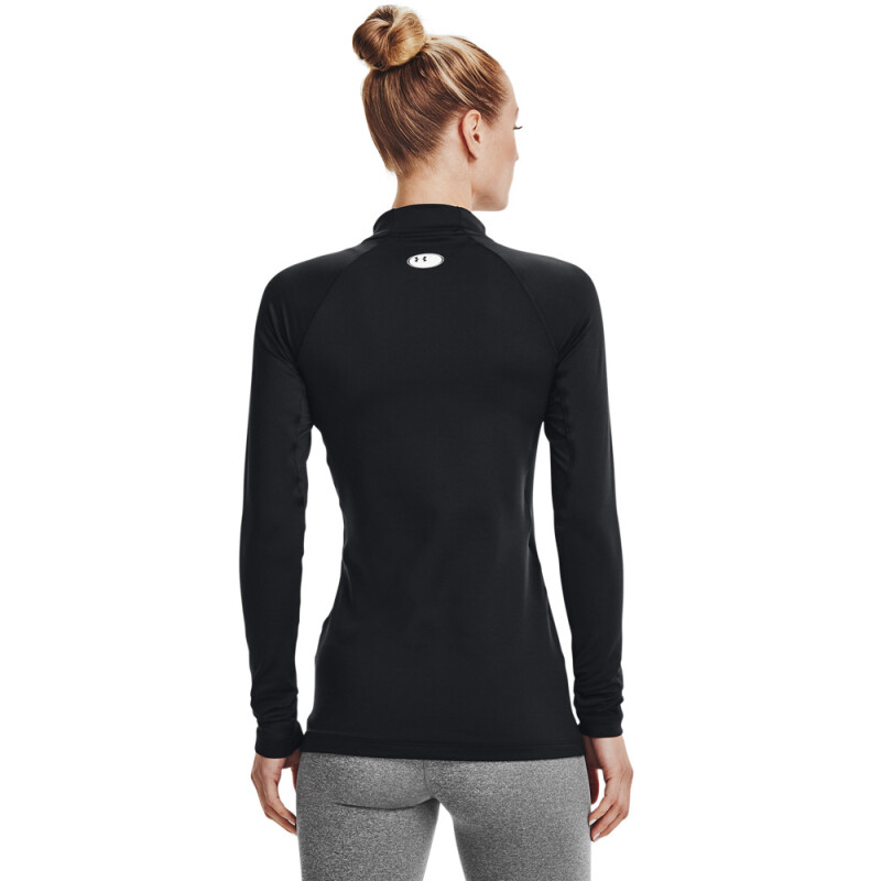 UA CG Authentics Mockneck-BLK BLK-001
