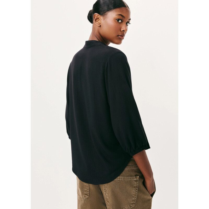BLUSA FEM PRETO ESCURO
