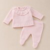 Set primer muda dralon PL rosado volados
