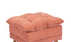 Butaca Reclinable 1 Cuerpo + Puff Living - Montreal Terracota