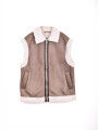 CHALECO NULIA MARRON