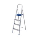 Escalera Plegable de Aluminio Mor 4 Peldaños Escalera Plegable de Aluminio Mor 4 Peldaños