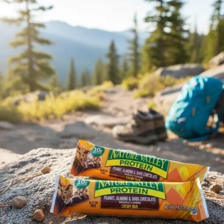 Barritas de Granola con Proteína Sabor Peanut y Chocolate 5x40g Nature Valley Barritas de Granola con Proteína Sabor Peanut y Chocolate 5x40g Nature Valley