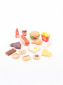 COMBO COMIDA 25 PIEZAS MULTICOLOR