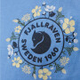 Polo Fjallraven Fjallblomster Logo T-shirt W Mujer Ultramarine