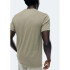CAMISETA MM MASC VERDE MESCLA