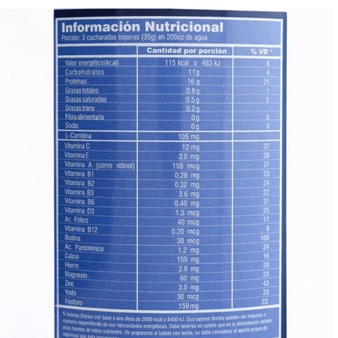 Whey Protein Suplemento proteico Sylab 800g Sabor chocolate