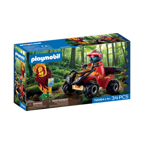 Cuatriciclo Todoterreno Playmobil 34 Piezas U