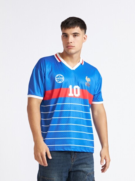 REMERA FRANCIA AZUL