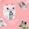 Cámara Infantil, Impresión Instantánea ROSA