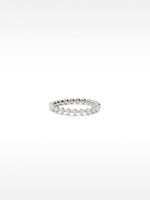 Anillo Con Esferas - Plata De Ley 925 plateado