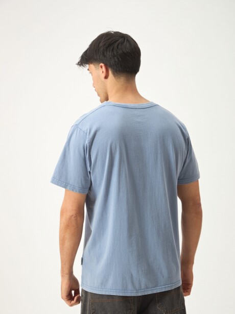 REMERA FLEX AZUL PIEDRA
