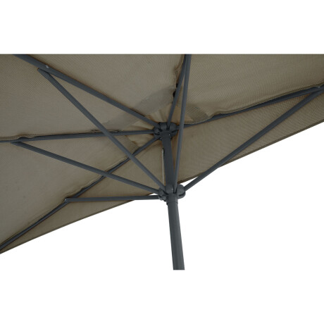SOMBRILLA BALCÓN ALUMINIO NATURAL-BEIGE VENTO
