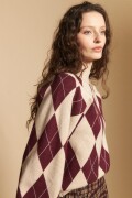 POLERA CRISTAL Beige Melange