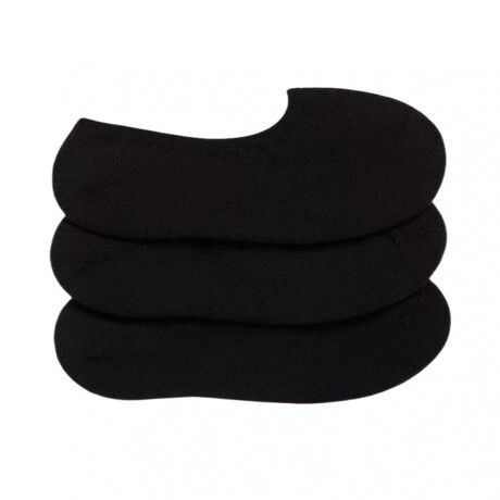 Medias Vans Classic No Show - Black Black