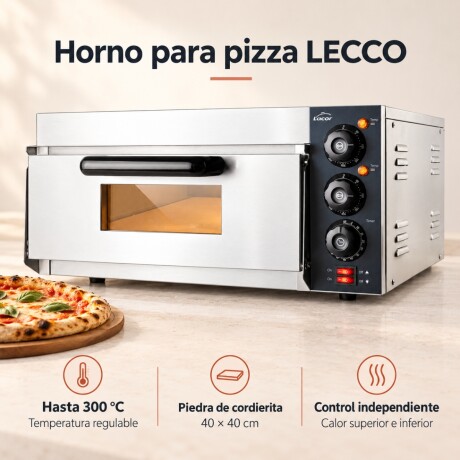 Horno Pizzero Electrico 1 Boca Lecco Lacor Horno Pizzero Electrico 1 Boca Lecco Lacor