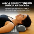 Colchoneta Mat + Almohada Acupuntura Masajeador Relajación Color Gris