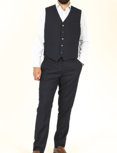 470699 CHALECO VESTIR HARRINGTON LABEL Azul