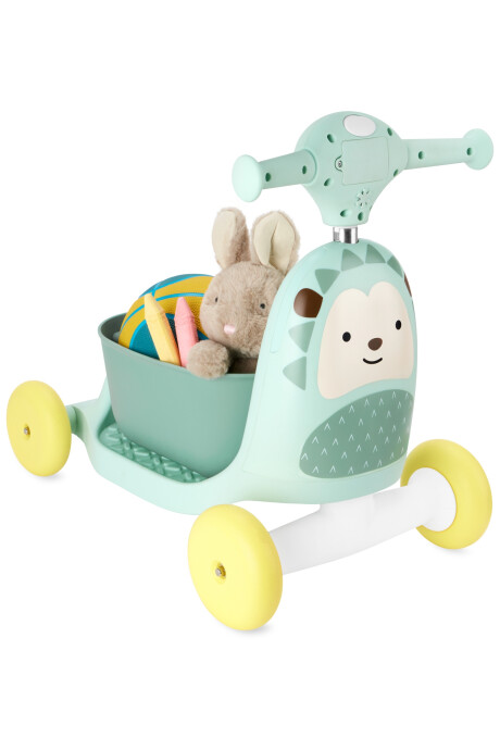 Andador, buggy y monopatín 3 en 1, diseño erizo Andador, buggy y monopatín 3 en 1, diseño erizo