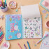 Set de Arte Infantil para Colorear con 6 Marcadores Celeste 1