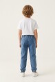 Jogger de jean con cortes JEAN MEDIO