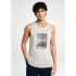 CAMISETA REGATA MASC CINZA CLARO