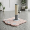 Rascador Para Gatos Huella ROSA