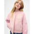 WOOL BOMBER PURE PINK