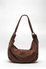 ROMA SUEDE TOTE Marron