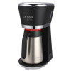 Cafetera con Jarra Térmica Aiwa 700ml 5 Tazas Filtro Permanente Negro/Gris