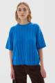 Knit T-shirt Jody Azul