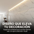 Placa PVC Símil Mármol 2,44x1,22m 3mm Pack X5 Blanco Gris Claro 1